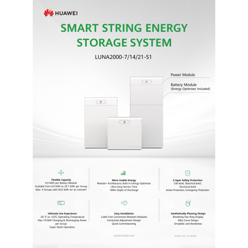 HUAWEI Bateria 7kW LUNA2000-7-E1
