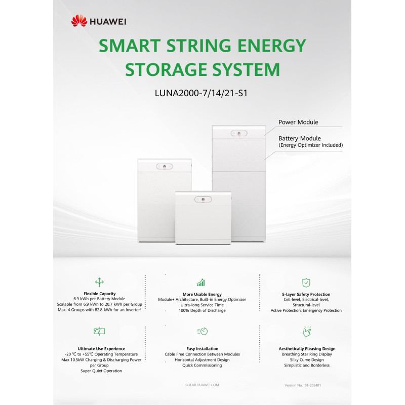 HUAWEI Bateria 7kW LUNA2000-7-E1