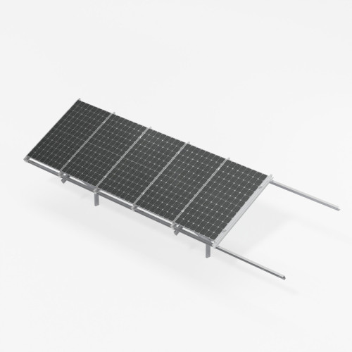 Wolnostojące – jednopodporowe, 1 panel pionowo – bifacial