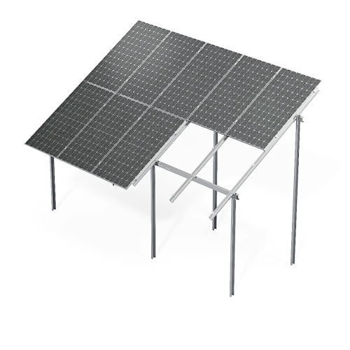 Wolnostojące – dwupodporowe 2 panele pionowo – bifacial