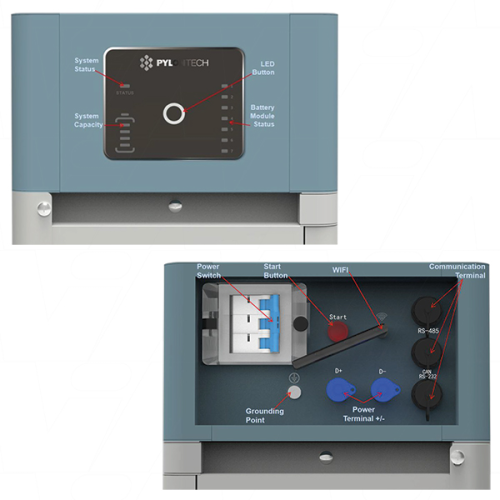 Moduł kontrolny BMS FC0500M-40S do Pylontech Force H2