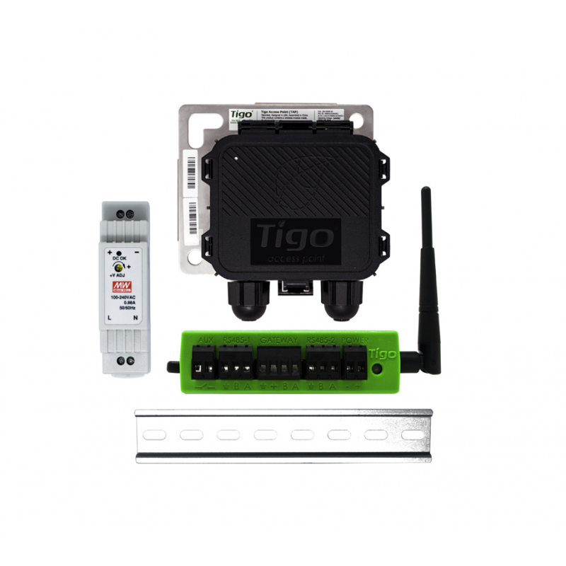 Tigo CCA KIT: CCA + TAP + Din Rail PS Tigo CCA KIT: CCA + TAP + Din Rail PS