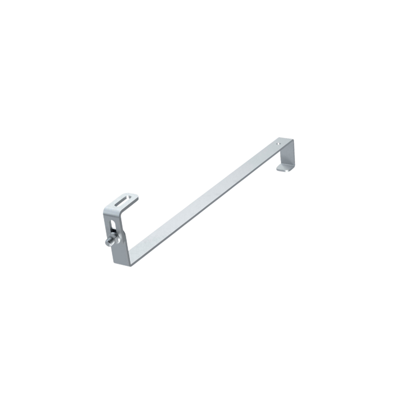 Uchwyt hakowy S45 regulowany: 450*30*4mm Uchwyt hakowy S45 regulowany: 450*30*4mm