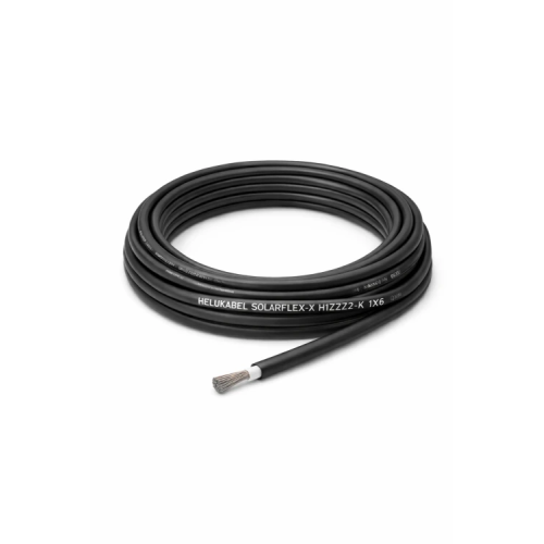 HELUKABEL SOLARFLEX-X H1Z2Z2-K - 1x6 mm2 czarny