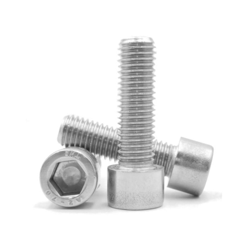 Śruba imbusowa DIN 912 - M8x25mm / A2 / opakowanie 100 szt. Śruba imbusowa DIN 912 - M8x25mm / A2 / opakowanie 100 szt.